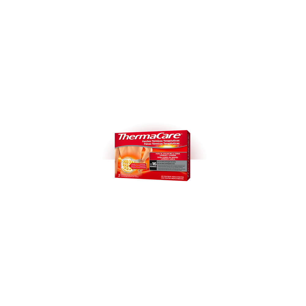 Comprar THERMACARE PARCHE ZONA LUMBAR Y CADERA 2 U  online - Coliseum