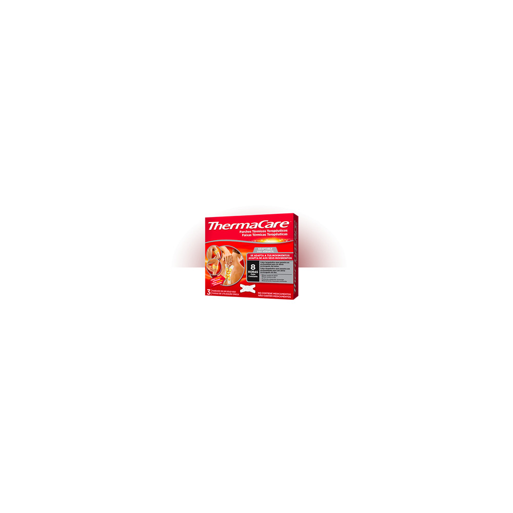 Comprar THERMACARE PARCHE TERMICO ADAPTABLE 3 U  online - Coliseum