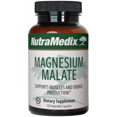 Comprar MAGNESIUM MALATE 550 MG 120 CAP NUTRAMEDIX online - Coliseum