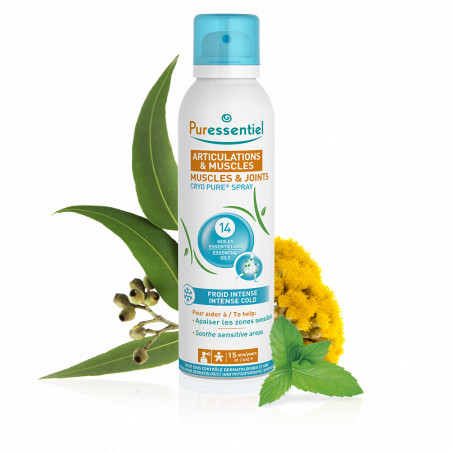 Comprar SPRAY CRYO PURE A&M 150 ML PURESSENTIEL online - Farmacia Coliseum