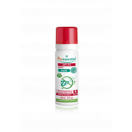 Comprar SPRAY BEBE ANTIPIC 60 ML PURESSENTIEL online - Farmacia Coliseum