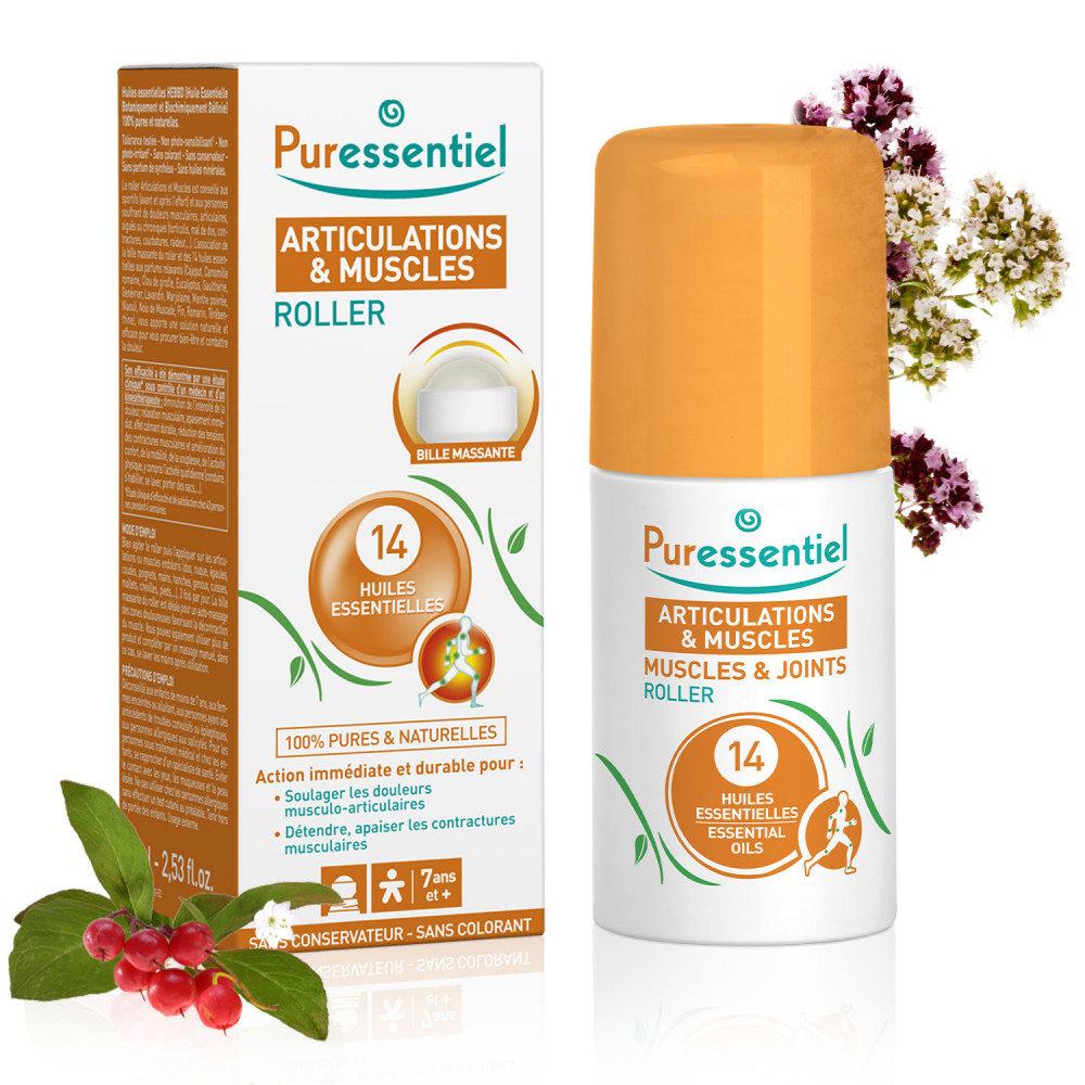 Comprar ARTICULACIONES Y MUSCULOS ROLLER ROLL-ON 75 ML PURESSENTIEL