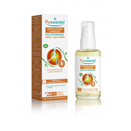 Comprar online ACEITE DE MASAJE ARTICULACIONES BIO 100 ML PURESSENTIEL