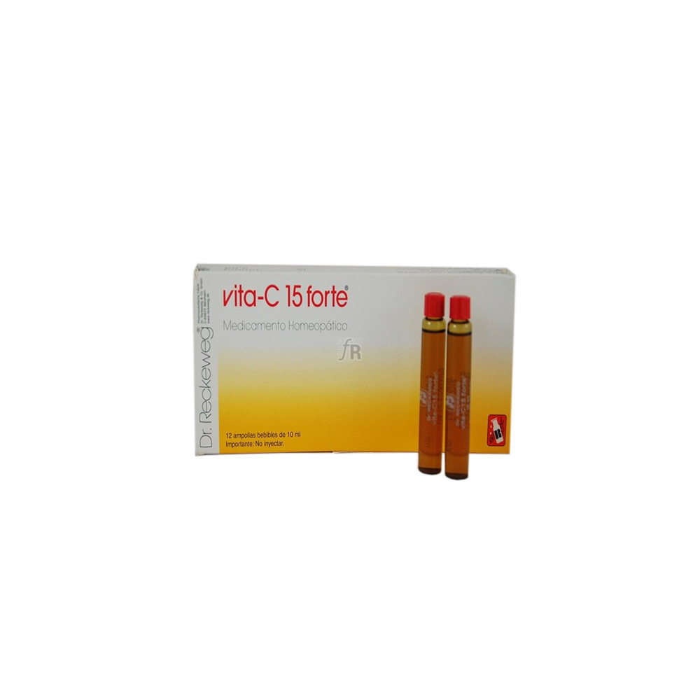 Comprar online R15 VITA C 15 FORTE 12 AMP DR RECKEWEG - Coliseum