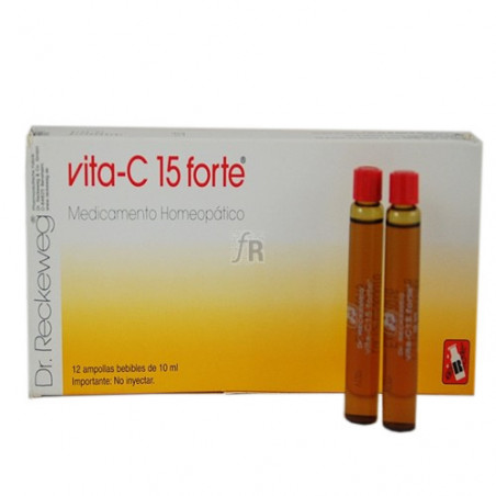 Comprar online R15 VITA C 15 FORTE 12 AMP DR RECKEWEG - Coliseum