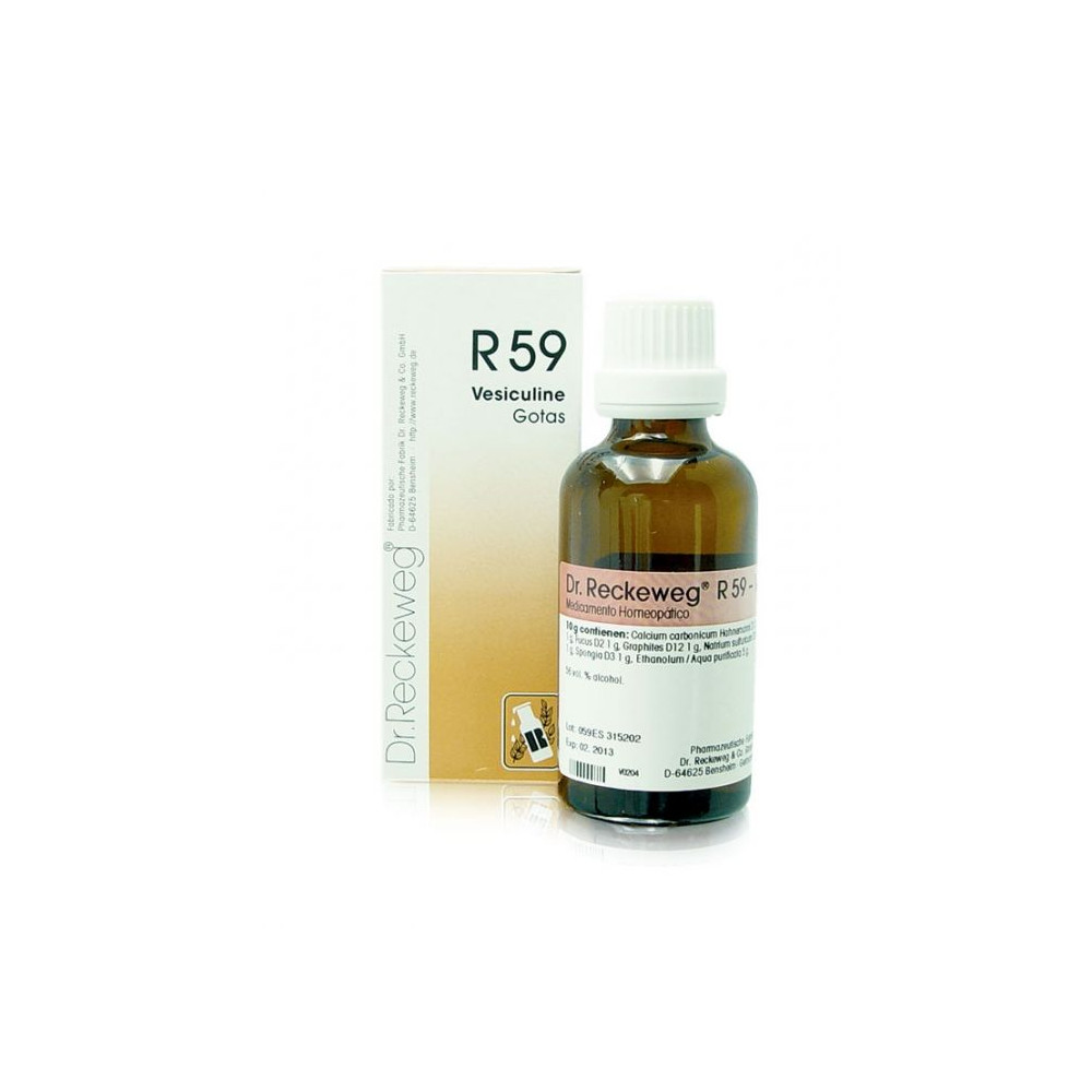 Comprar online R59 VESICULINE GOTAS 50 ML DR RECKEWEG - Coliseum