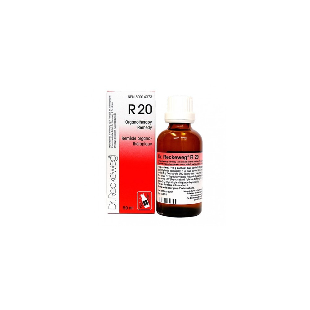 Comprar R20 EUGLANDIN-F GOTAS 50 ML DR RECKEWEG online - Coliseum
