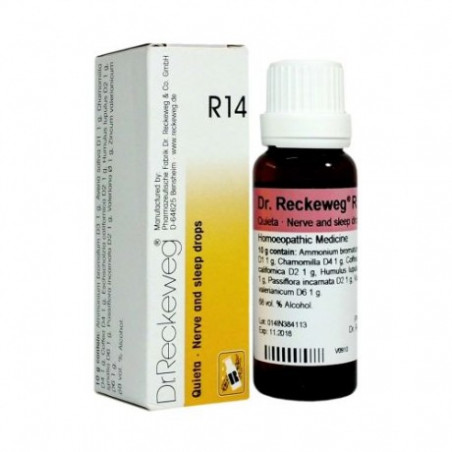 Comprar R14 QUIETA GOTAS 50 ML DR RECKEWEG online - Farmacia Coliseum
