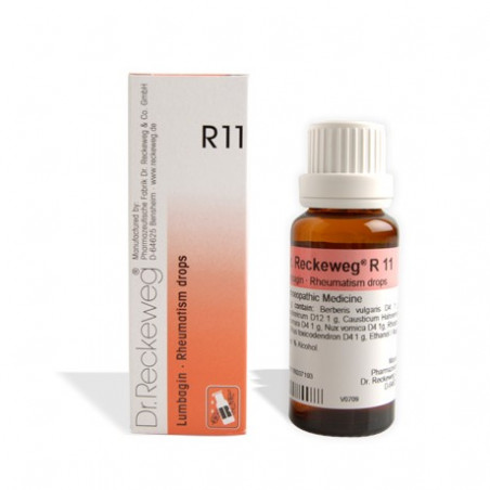 Comprar online R11 LUMBAGIN GOTAS 50 ML  DR RECKEWEG - Coliseum