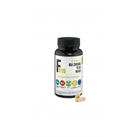 Comprar F015 BU ZHONG YI QI WAN 100 CAP FITOKI online - Coliseum