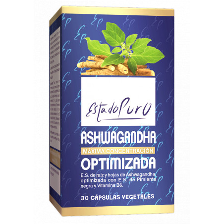 Comprar online ASHWAGANDHA OPTIMIZADA 30 CAP ESTADO PURO TONGIL