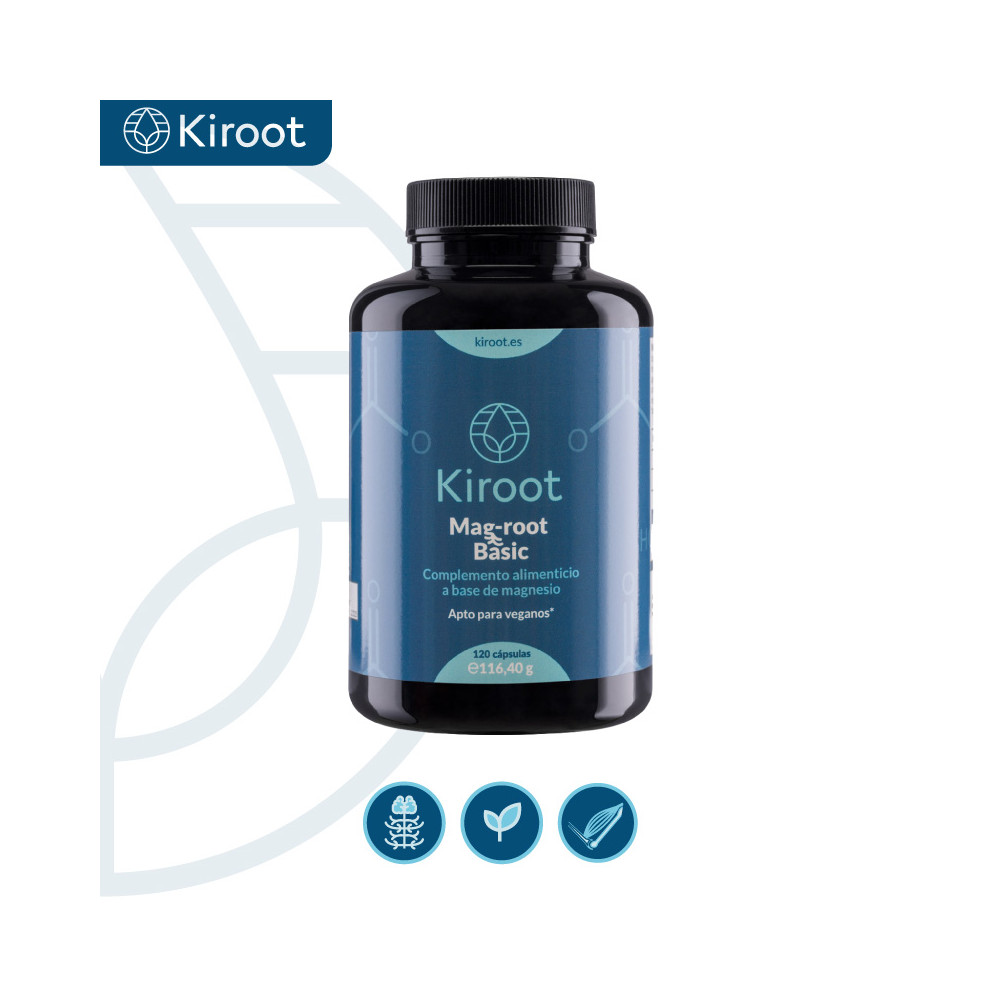 Comprar MAG-ROOT BASIC 120 CAP KIROOT NUTRIBIOTICA online - Coliseum