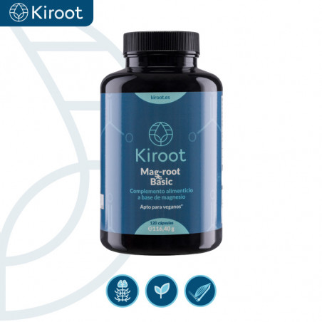 Comprar MAG-ROOT BASIC 120 CAP KIROOT NUTRIBIOTICA online - Coliseum