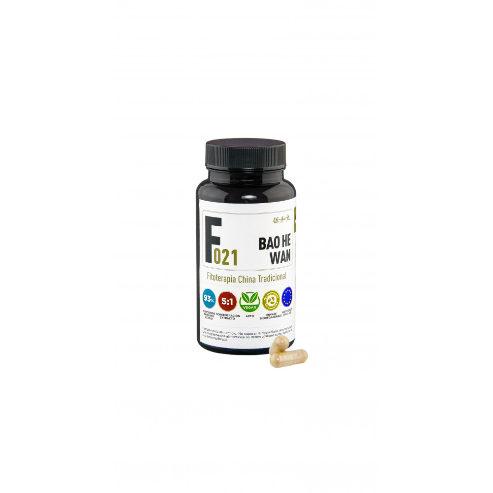 Comprar F021 BAO HE WAN 100 CAP FITOKI online - Farmacia Coliseum