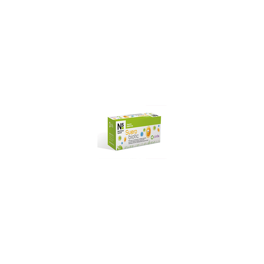 Comprar NS SUEROBIOTIC 6 SOBRES CINFA online - Farmacia Coliseum