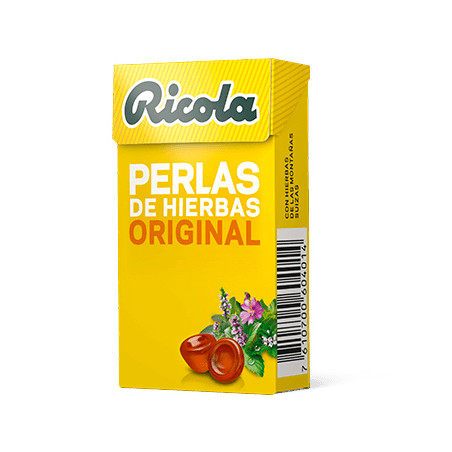 Comprar RICOLA PERLAS HIERBAS SIN AZUCAR 25 G online -Coliseum