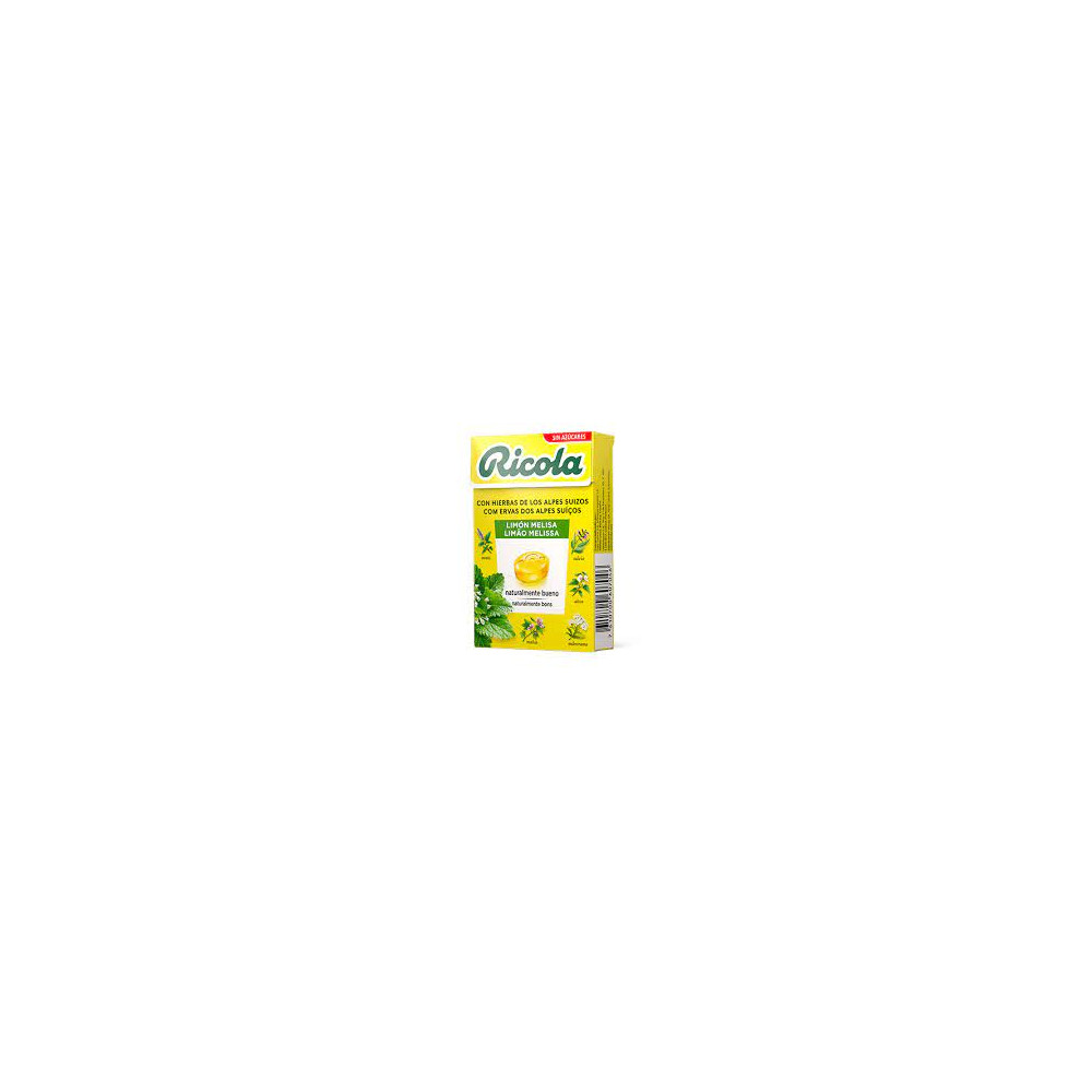Comprar RICOLA CARAMELOS LIMON MELISA SIN AZUCAR 50 G online -Coliseum