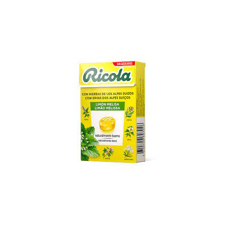 Comprar RICOLA CARAMELOS LIMON MELISA SIN AZUCAR 50 G online -Coliseum