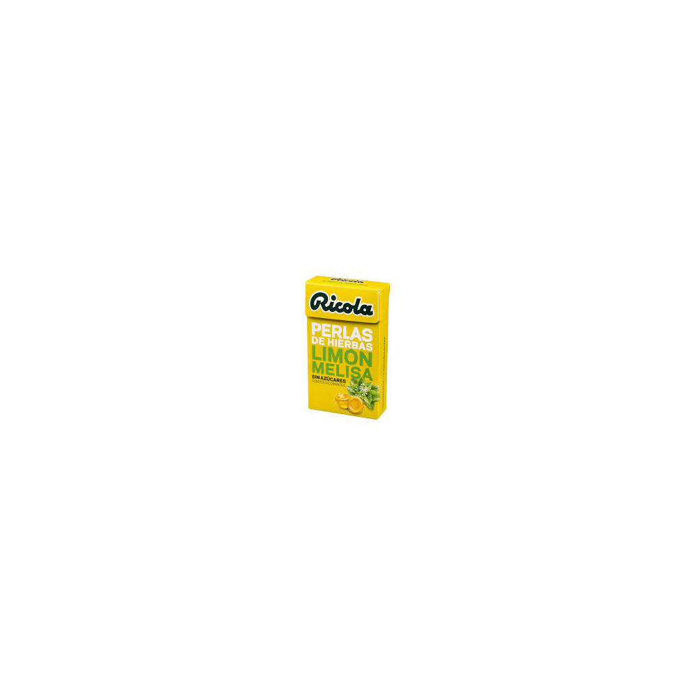Comprar RICOLA PERLAS LIMON SIN AZUCAR 25G online - Farmacia Coliseum