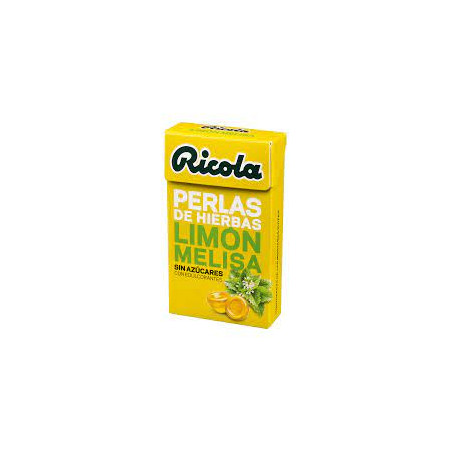 Comprar RICOLA PERLAS LIMON SIN AZUCAR 25G online - Farmacia Coliseum