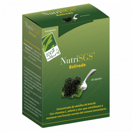 Comprar online NUTRISGS ACTIVADO BROCOLI 30 CAP CIEN POR CIEN NATURAL