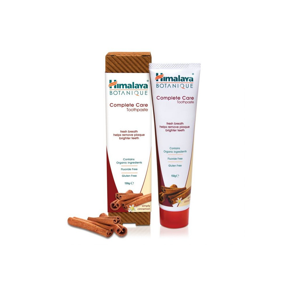 DENTIFRICO BOTANIQUE CUIDADO COMPLETO CANELA 150 GR HIMALAYA-Coliseum