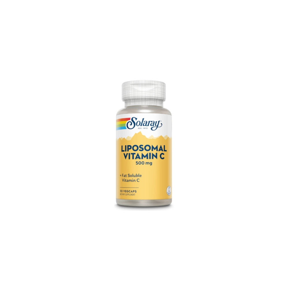 Comprar VITAMINA C 500 LIPOSOMAL 30 CAP SMALL SOLARAY - Coliseum