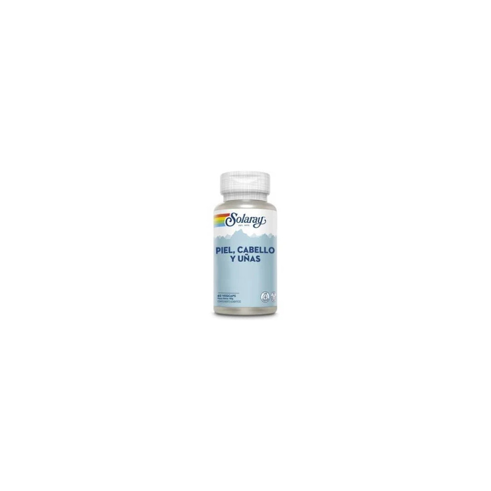Comprar PIEL CABELLO UÑAS 60 CAP SOLARAY online - Farmacia Coliseum