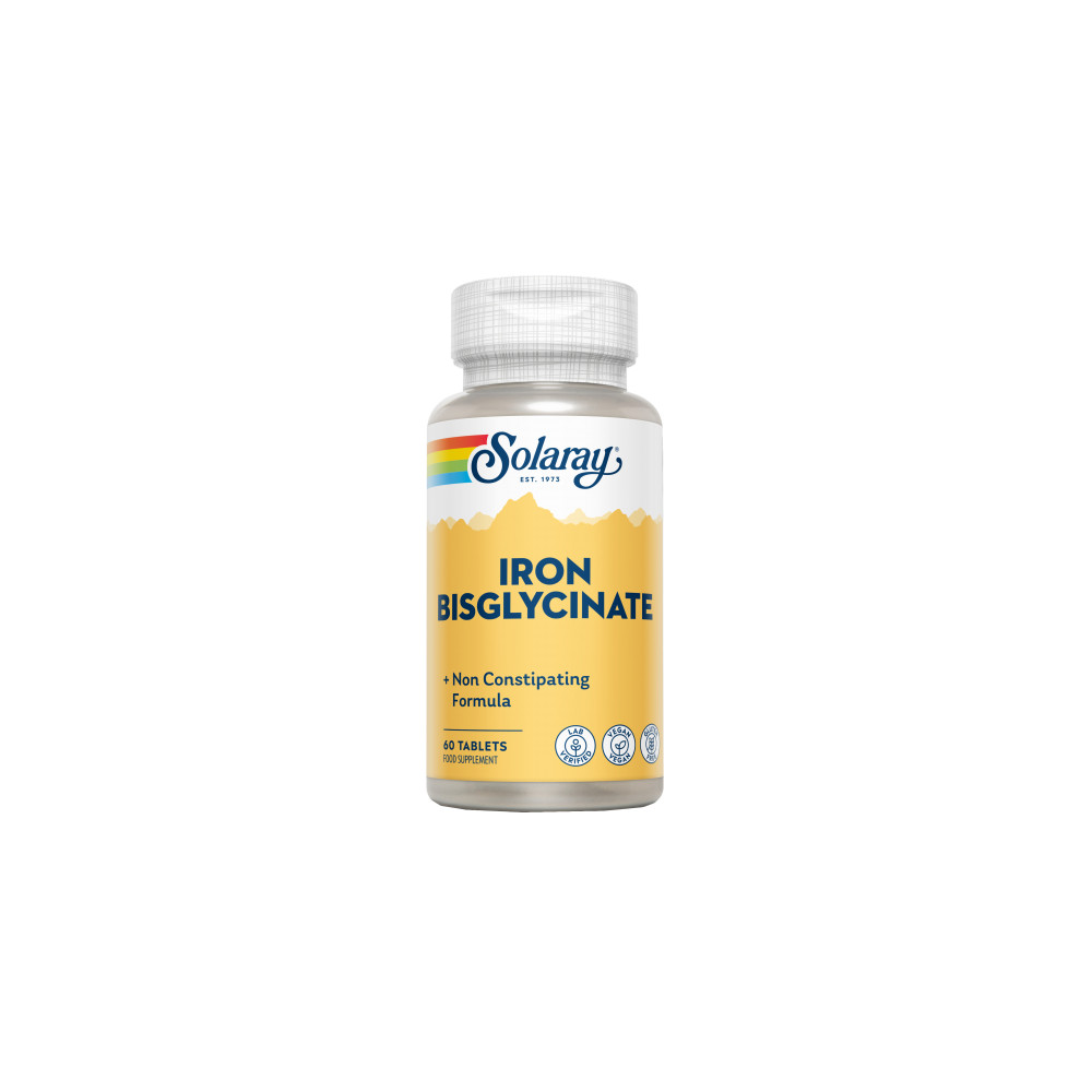Comprar online HIERRO BISCLYNATE 60 COMPRIMIDOS SOLARAY - Coliseum