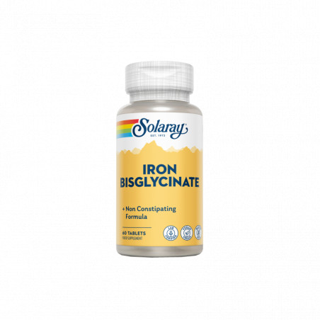 Comprar online HIERRO BISCLYNATE 60 COMPRIMIDOS SOLARAY - Coliseum