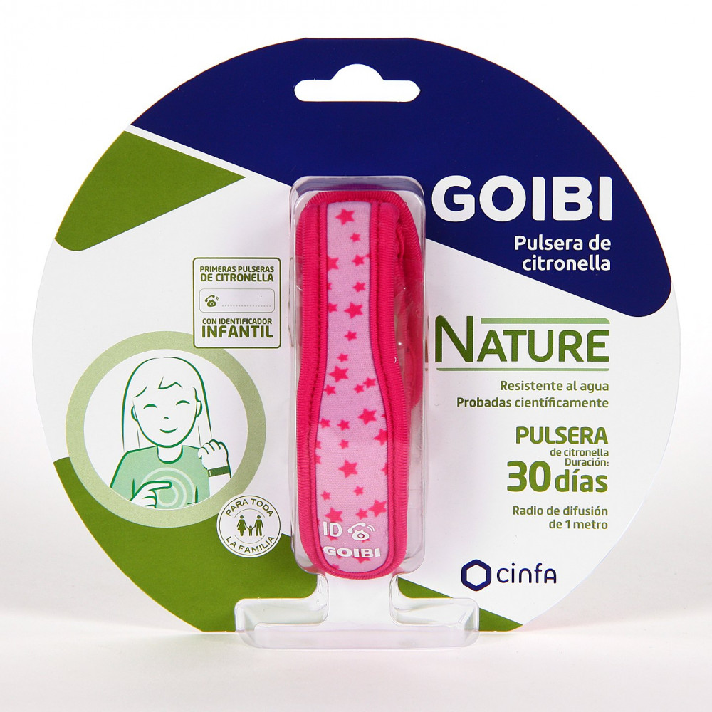 GOIBI PULSERA MOSQUITOS INFANTIL ESTRELLAS +2 PASTILLAS  - Coliseum