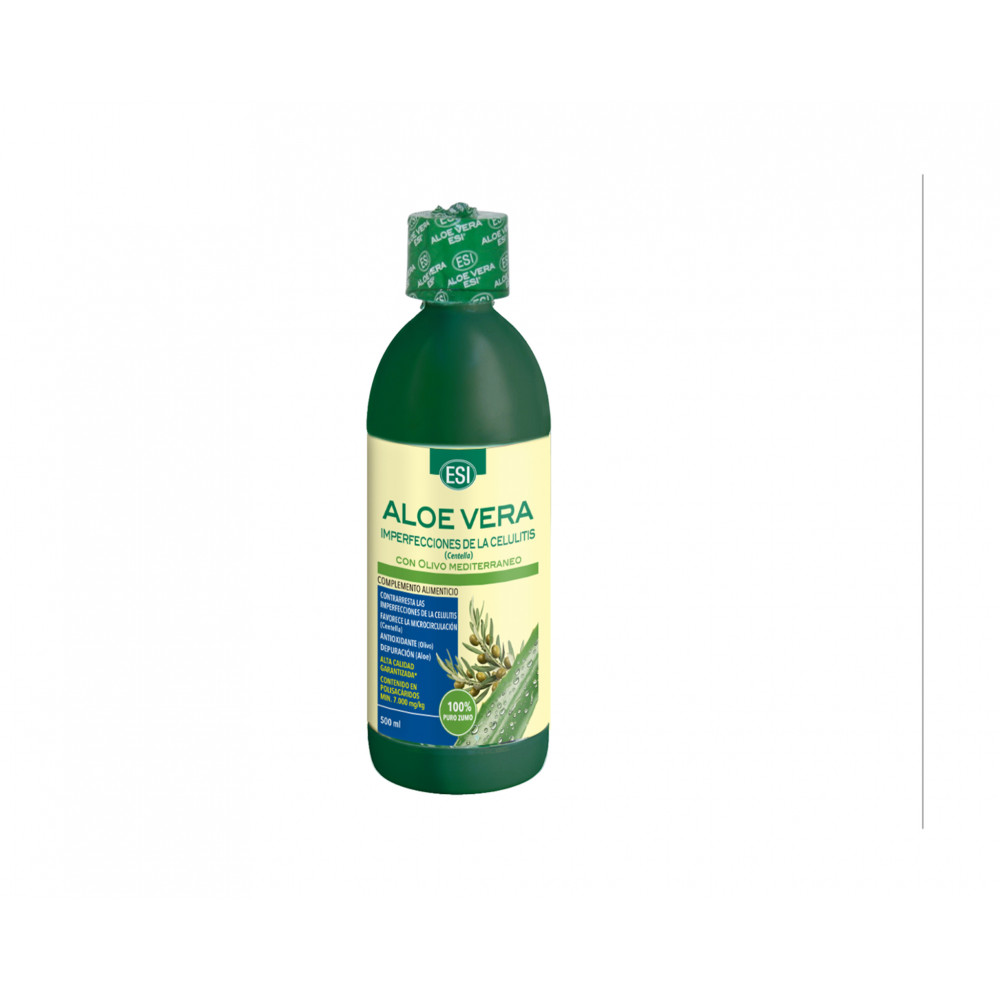 ALOE VERA ZUMO CON OLIVO MEDITERRANEO 500 ML TREPATDIET ESI - Coliseum