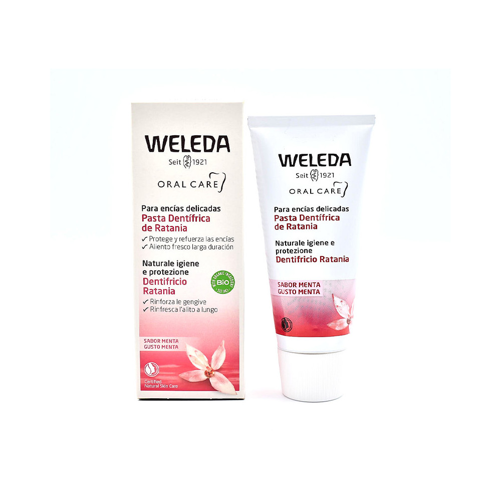 Comprar online WELEDA RATANIA PASTA DENTIFRICA 75 ML - Coliseum