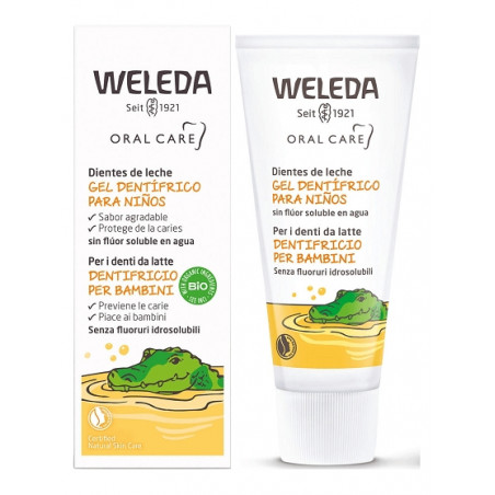 Comprar WELEDA GEL DENTIFRICO PARA NIÑOS 50 ML online - Coliseum