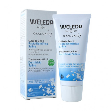 Comprar online WELEDA PASTA DENTIFRICA SALINA 75 ML - Coliseum