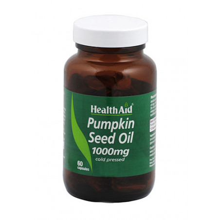 Comprar ACEITE DE SEMILLA DE CALABAZA 1000MG 60CAP HEALTH AID NUTRINAT online - Farmacia Coliseum