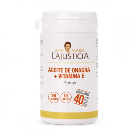 ACEITE ONAGRA VITAMINA E 80 PERLAS ANA MARIA LA JUSTICIA - Coliseum