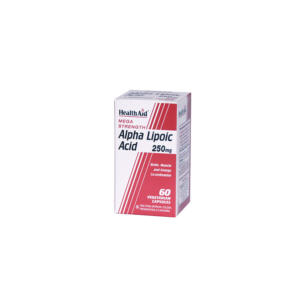 Comprar ACIDO ALFA LIPOICO 250MG 60 VCAP HEALTH AID NUTRINAT- Coliseum