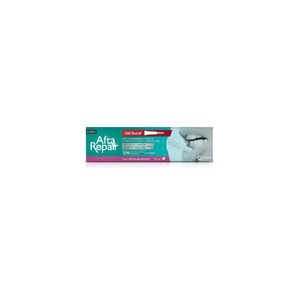 Comprar AFTA REPAIR GEL SABOR FRUTOS BOSQUE 15 ML CINFA - Coliseum