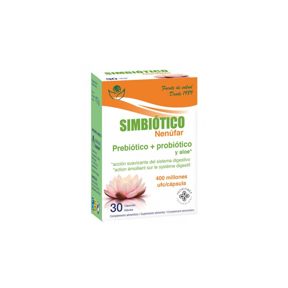 Comprar SIMBIOTICO NENUFAR 30 CAP BIOSERUM online - Farmacia Coliseum