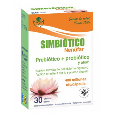 Comprar SIMBIOTICO NENUFAR 30 CAP BIOSERUM online - Farmacia Coliseum