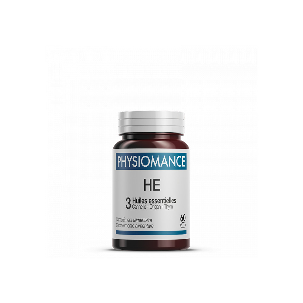 Comprar HE 60 CAPS PHYSIOMANCE THERASCIENCE online - Farmacia Coliseum