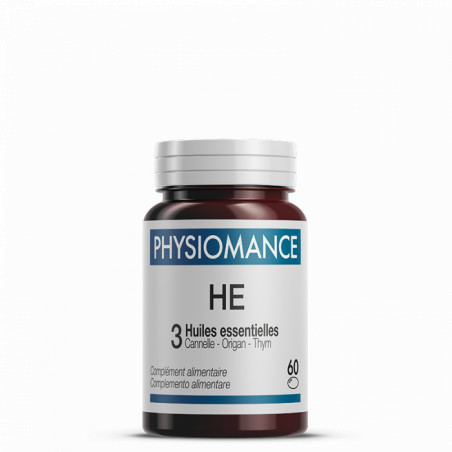 Comprar HE 60 CAPS PHYSIOMANCE THERASCIENCE online - Farmacia Coliseum