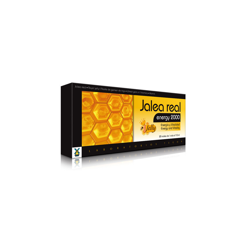 Comprar JALEA REAL ENERGY 2000 20 VIALES TEGOR online -Coliseum