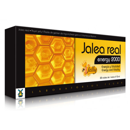 Comprar JALEA REAL ENERGY 2000 20 VIALES TEGOR online -Coliseum