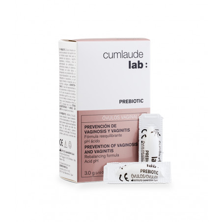 Comprar online CUMLAUDE PREBIOTIC 10 OVULOS VAGINALES  - Farmacia Coliseum