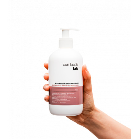 Comprar online CUMLAUDE GYNELAUDE HIGIENE INTIMA DELIGYN 500 ML  - Farmacia Coliseum