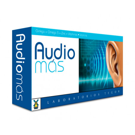 Comprar online AUDIO MAS 40 CAP TEGOR - Farmacia Coliseum
