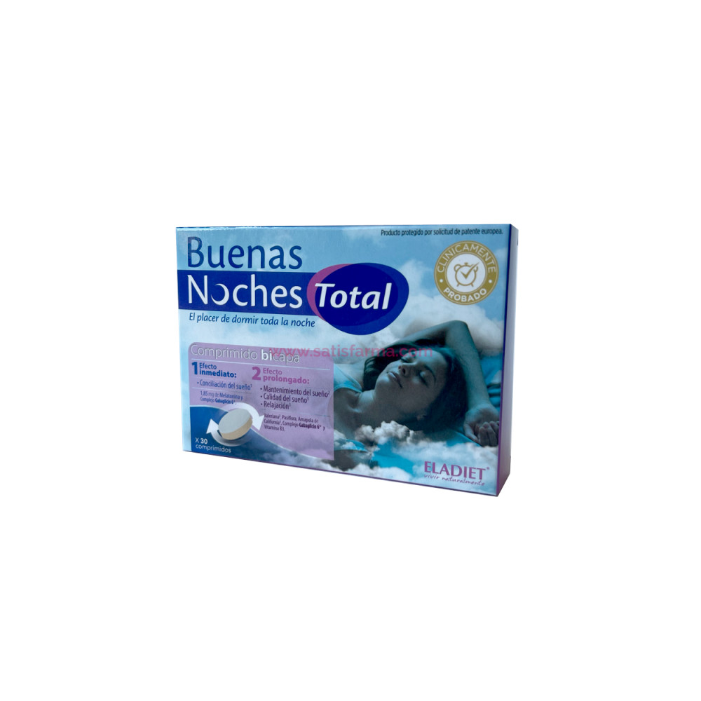 Comprar online BUENAS NOCHES TOTAL 30 COMP ELADIET - Farmacia Coliseum