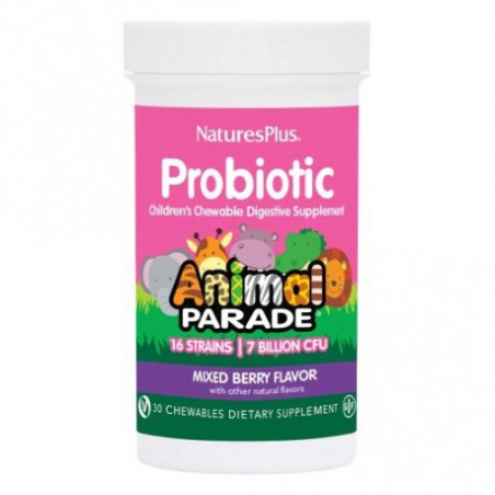 ANIMAL PARADE PROBIOTIC 30 COMP MAST NATURES PLUSComprar online  - Farmacia Coliseum
